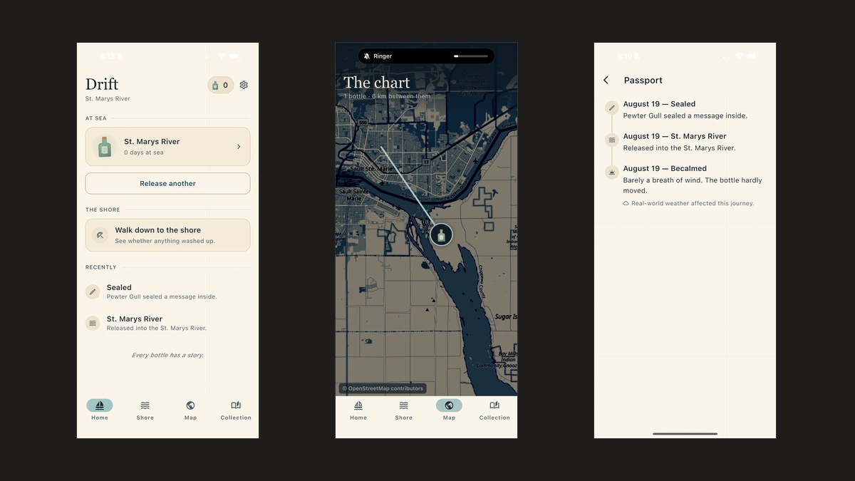 Drift — screenshot of work by Bunker41