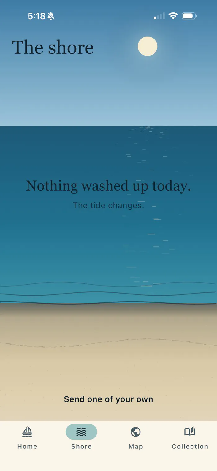 Drift — the shore